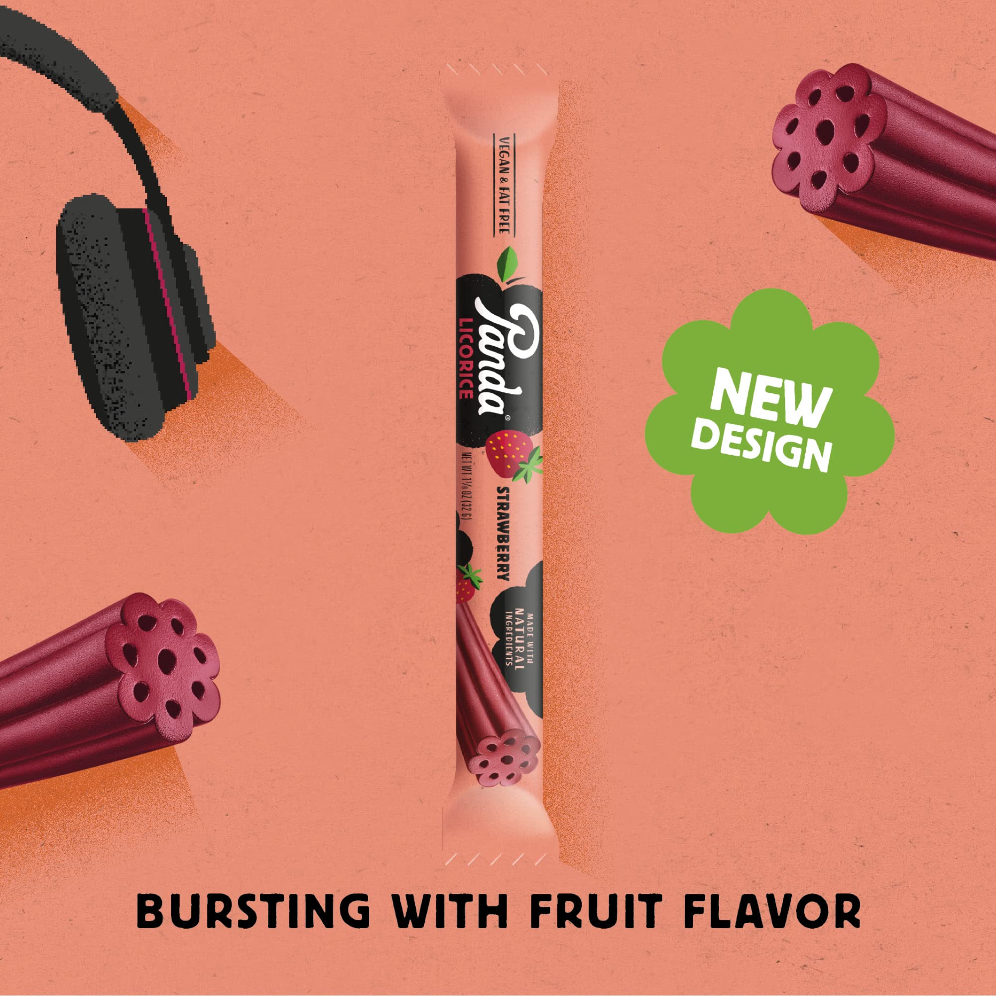 Panda Finland-made licorice texture and traditional craft detail