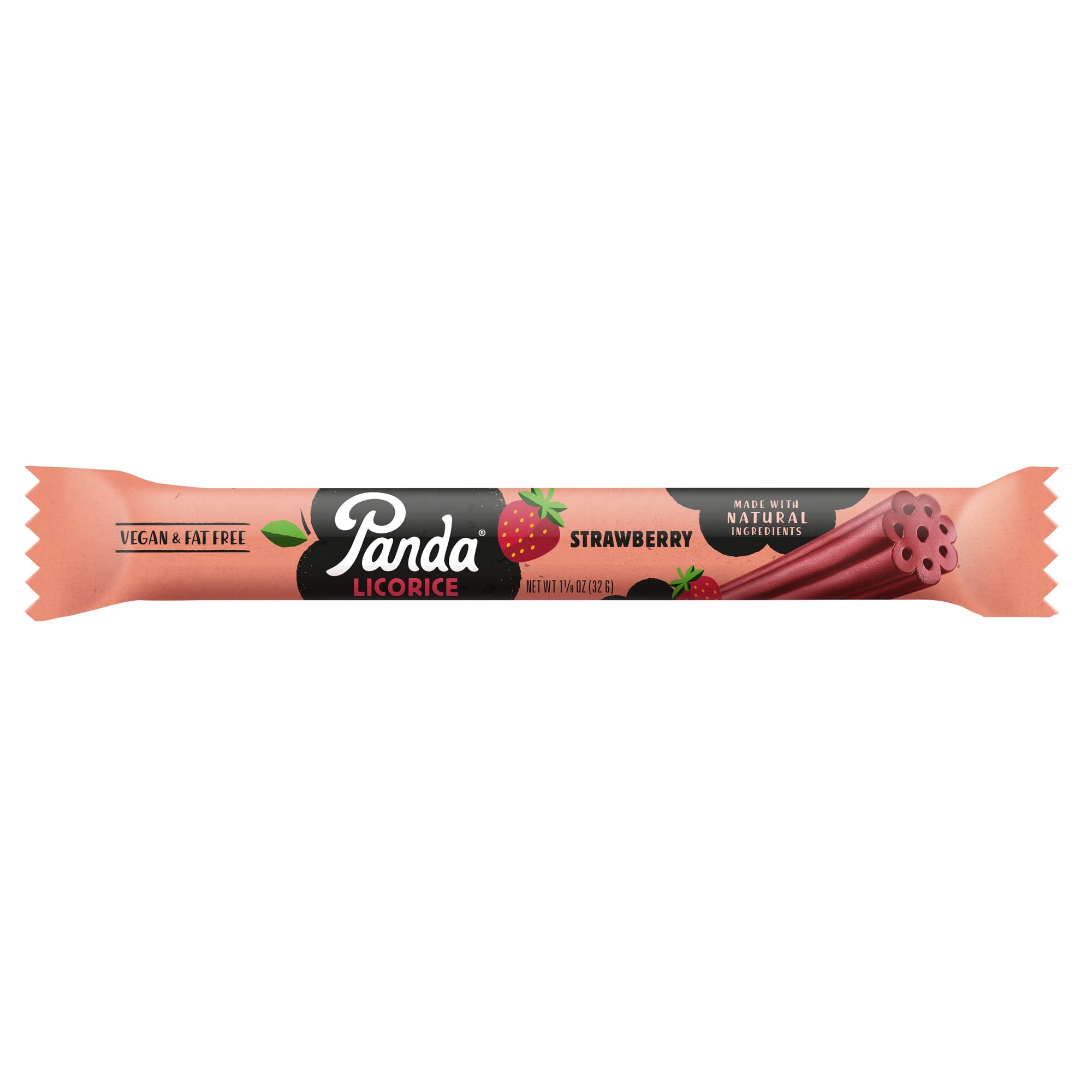 Panda Non-GMO verified licorice highlights clean ingredients