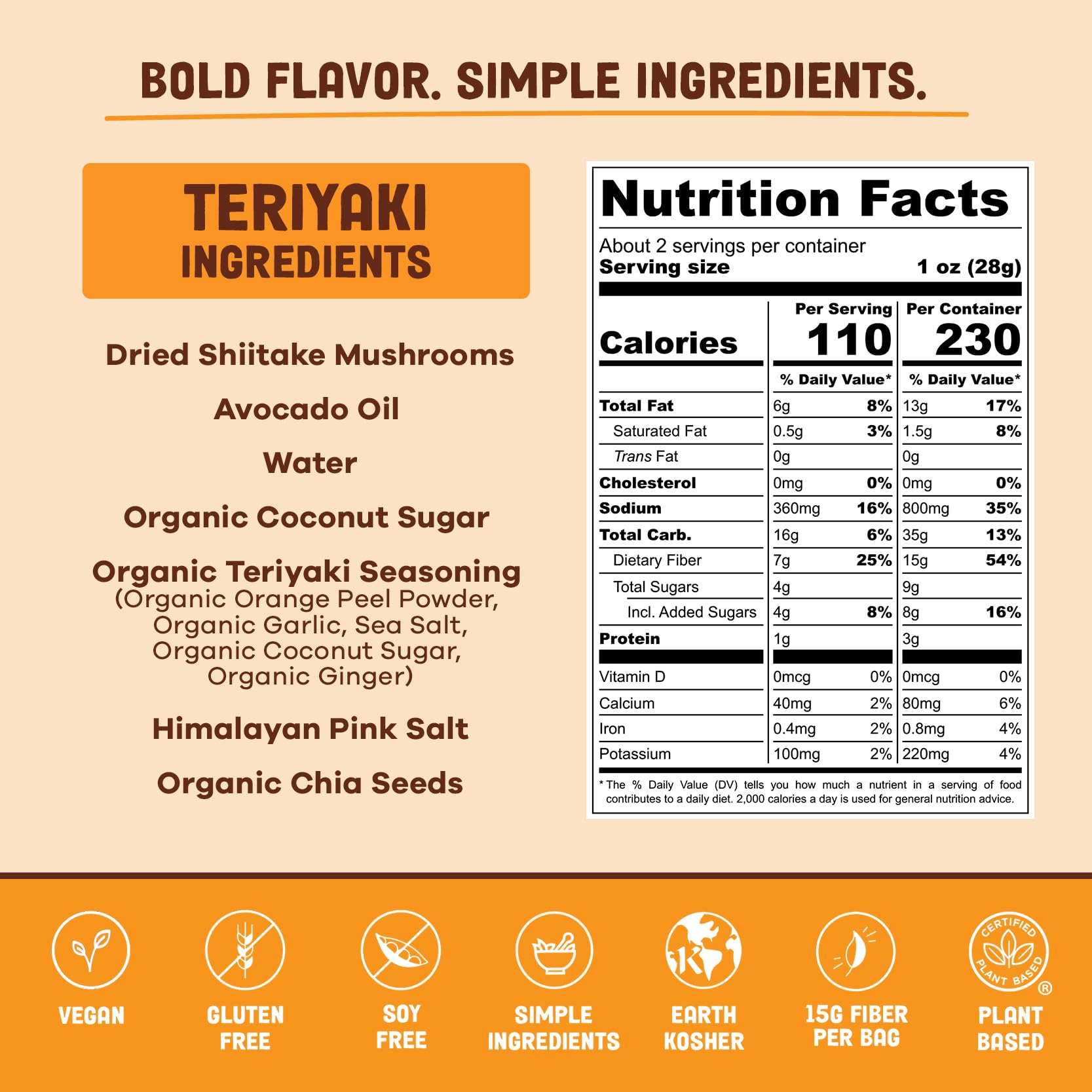 Pan's Mushroom Jerky teriyaki slices ready for quick savory cravings