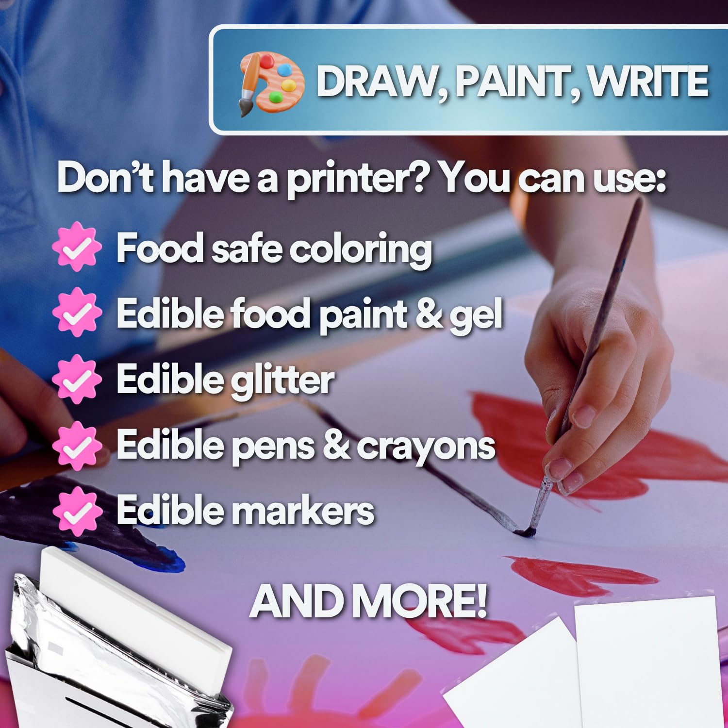 paper2eat frosting sheets great for cookie decorating ideas