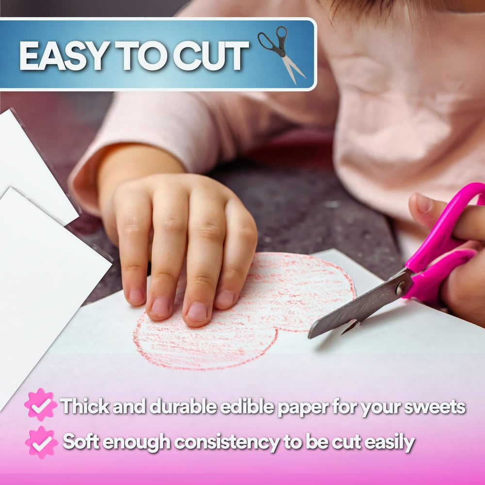 paper2eat Frosting Sheets easy to print with common edible printers