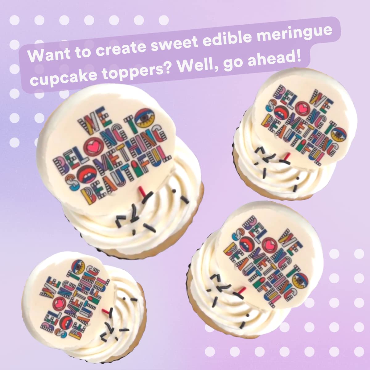 paper2eat Miracle Transfer Sheets support mirror-image printing for accurate text
