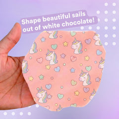 paper2eat Miracle Transfer Sheets for personalized lollipops and isomalt treats