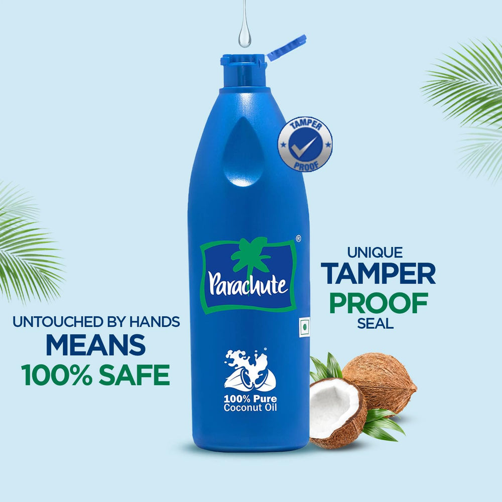 Parachute coconut oil undergoes 27 quality tests for high purity and reliability.