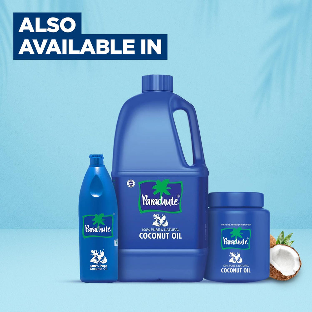 Parachute coconut oil pack of 2 provides trusted value for family kitchens and routines.