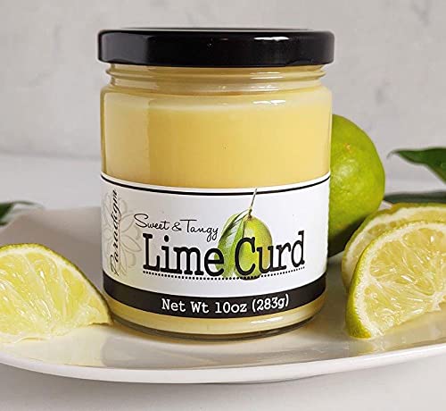 Paradigm Foodworks Lime Curd paired with fresh scones for tea.