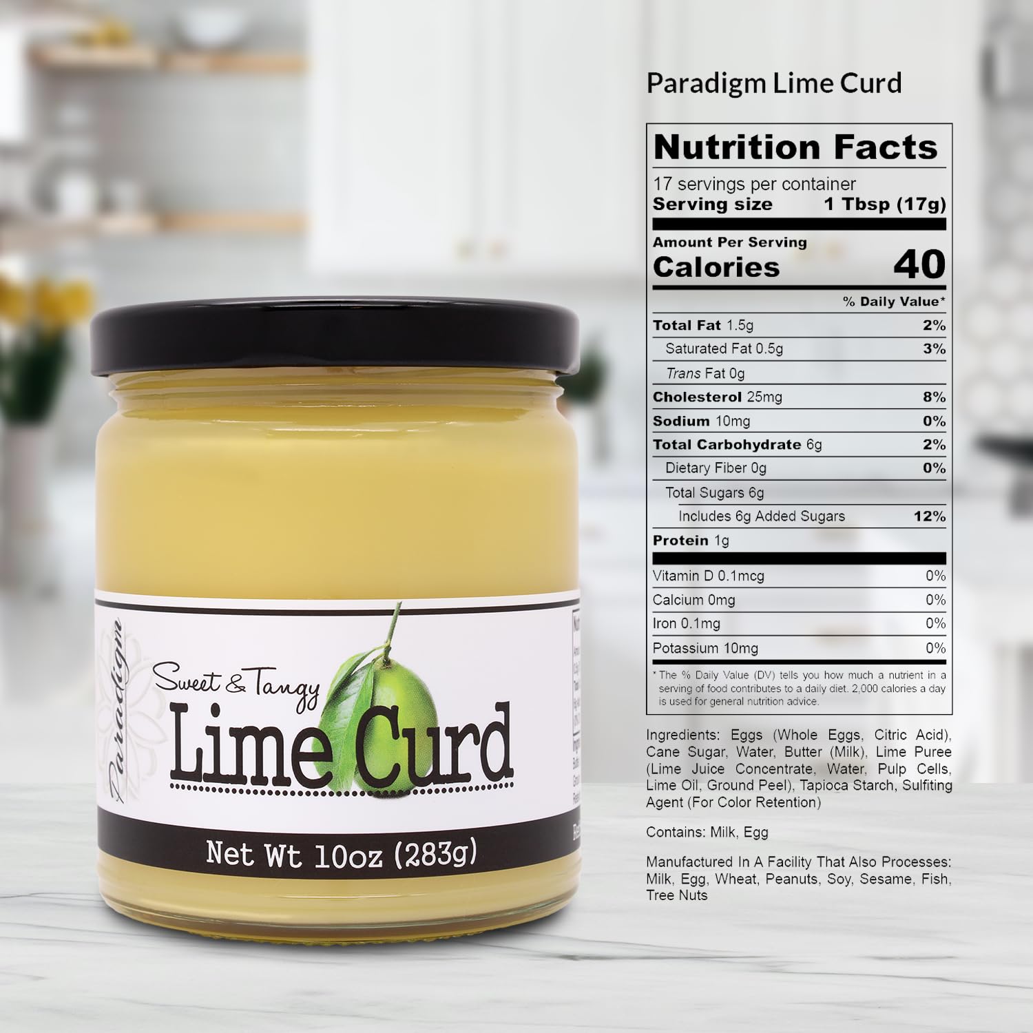 Paradigm Foodworks Lime Curd spread on toast, perfect for afternoon tea.
