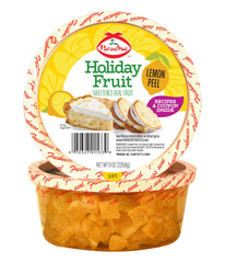 Paradise Diced Lemon Peel pack enhances lemon flavor for baking and desserts.