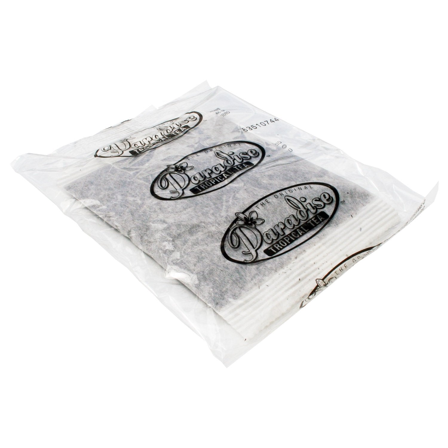 Paradise Tea original tea packaging updated to silver film for freshness