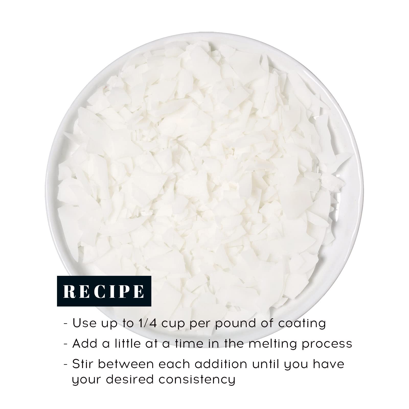 Cake S.O.S Paramount Crystals improve coating smoothness for molds and drizzle.