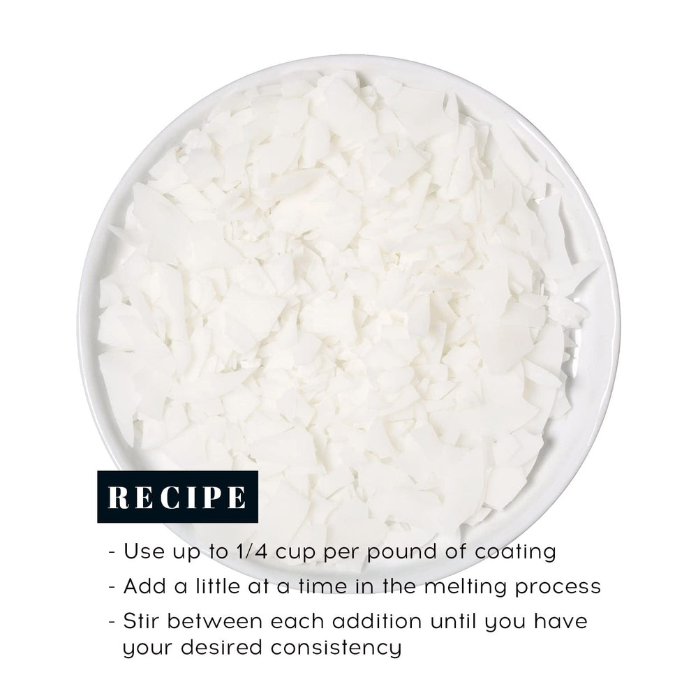 Cake S.O.S Paramount Crystals improve coating smoothness for molds and drizzle.