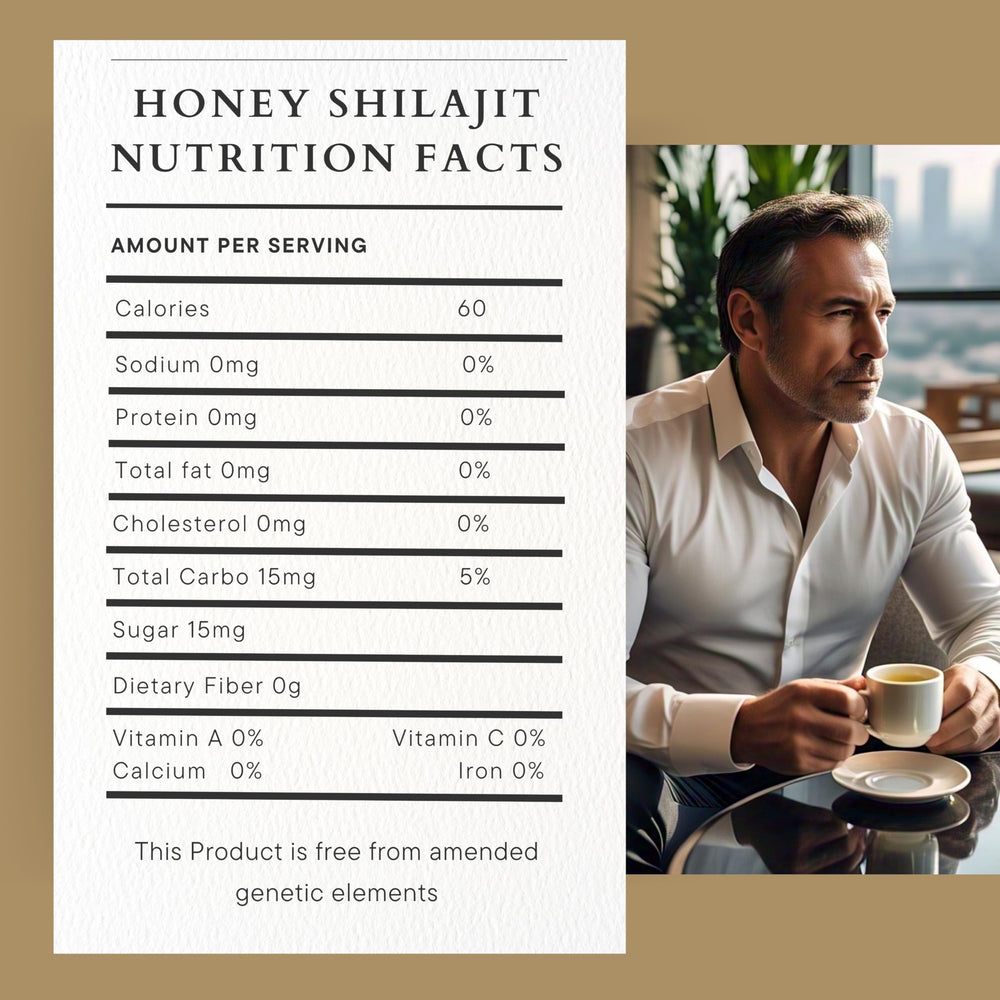 Paramount Honey Shilajit sachet in hand shows portable wellness option.