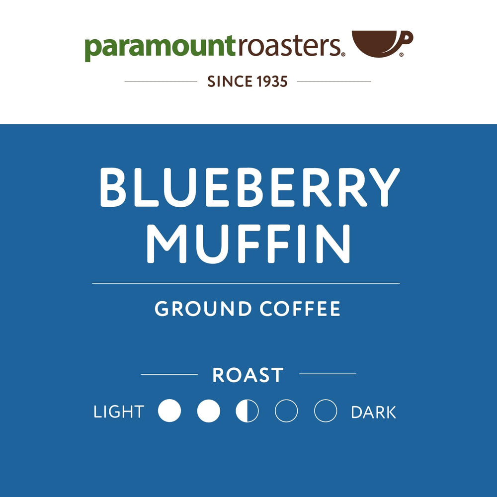 Paramount Roasters Blueberry Muffin Coffee brew pour.