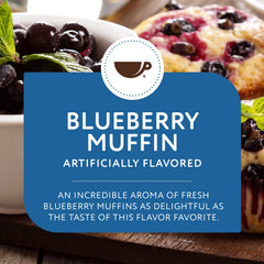 Paramount Roasters Blueberry Muffin Coffee ground in cup.