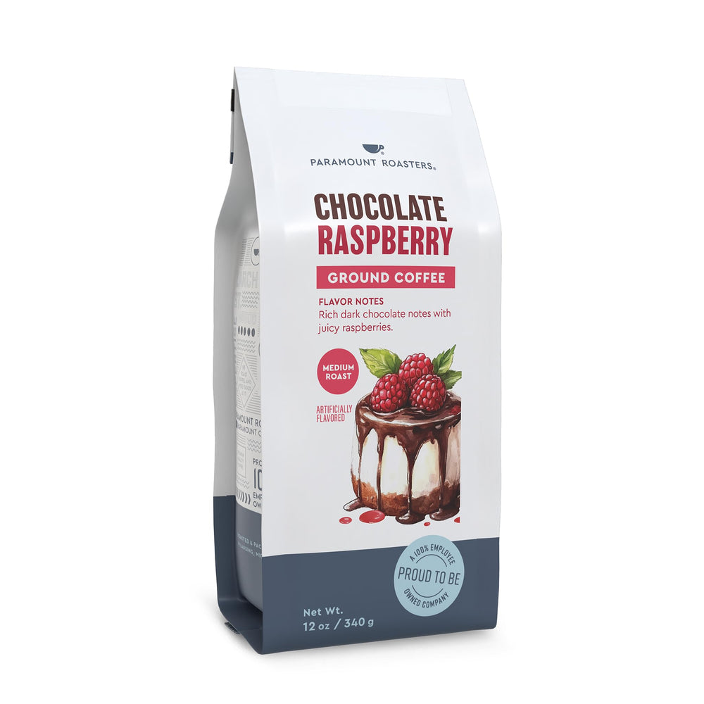 Cold brew setup with Paramount Roasters Chocolate Raspberry blends sweet fruit and cocoa.