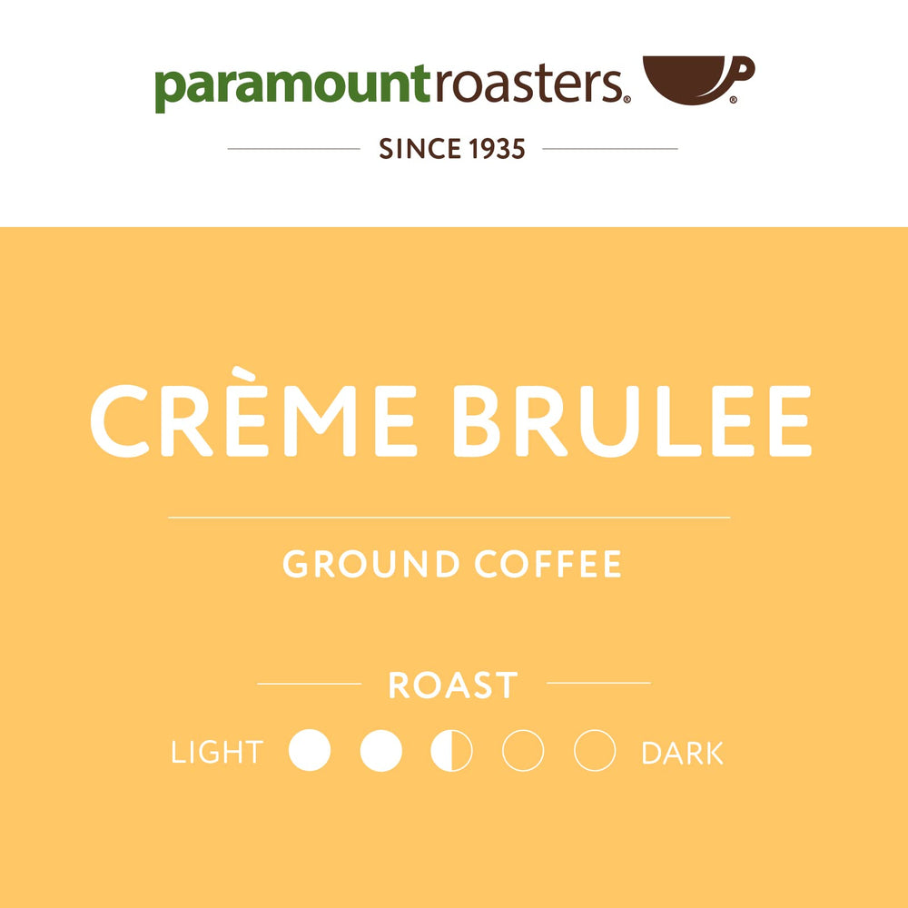 Paramount Roasters Creme Brulee kitchen setup offering easy serving ideas.