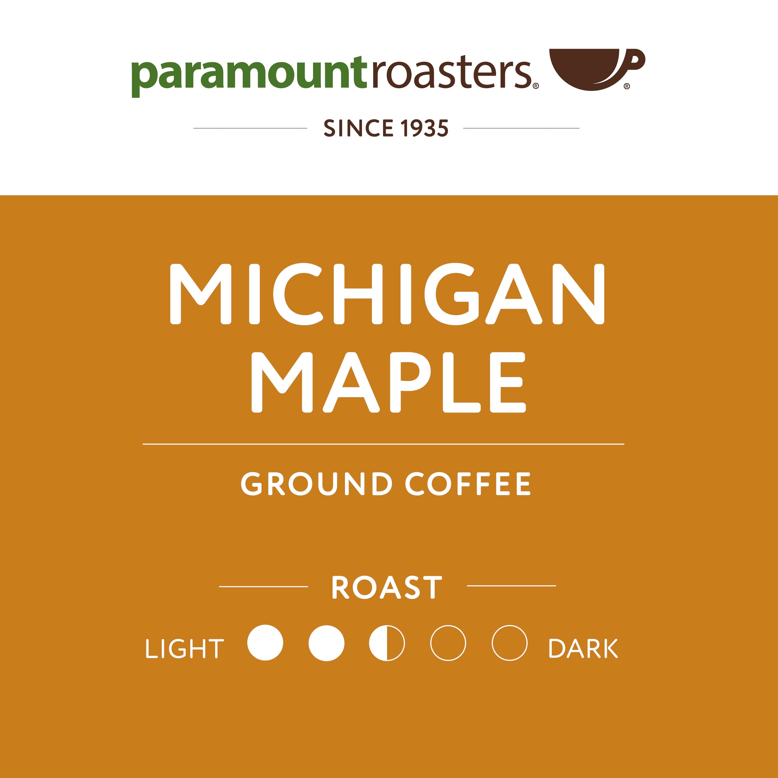Paramount Roasters Michigan Maple Coffee morning routine scene with ready-to-brew bag.