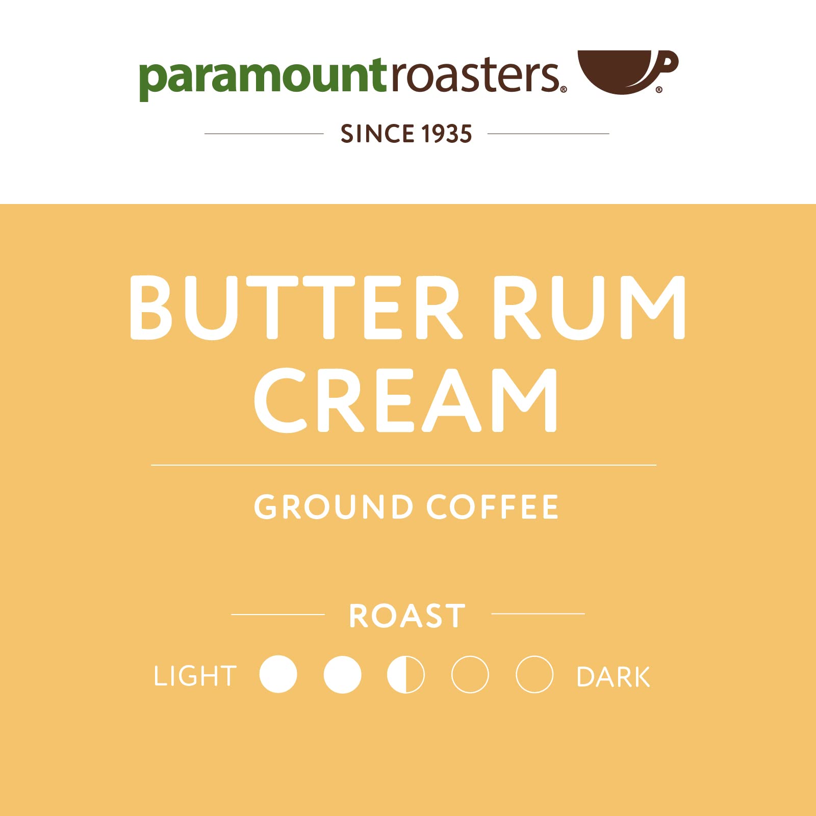 Paramount Roasters morning coffee routine featuring Butter Rum Cream