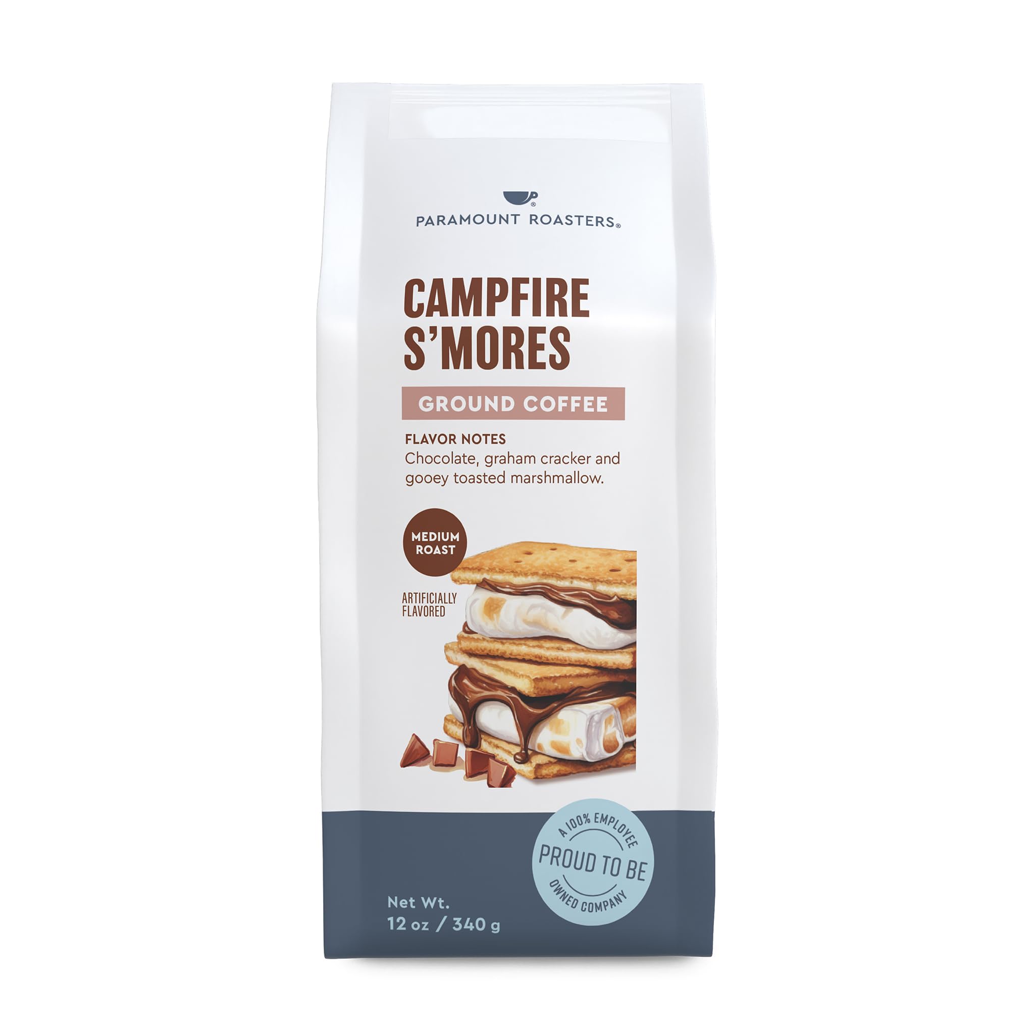 Paramount Roasters S'Mores pour-over setup—smooth, flavorful pour for a comforting cup.