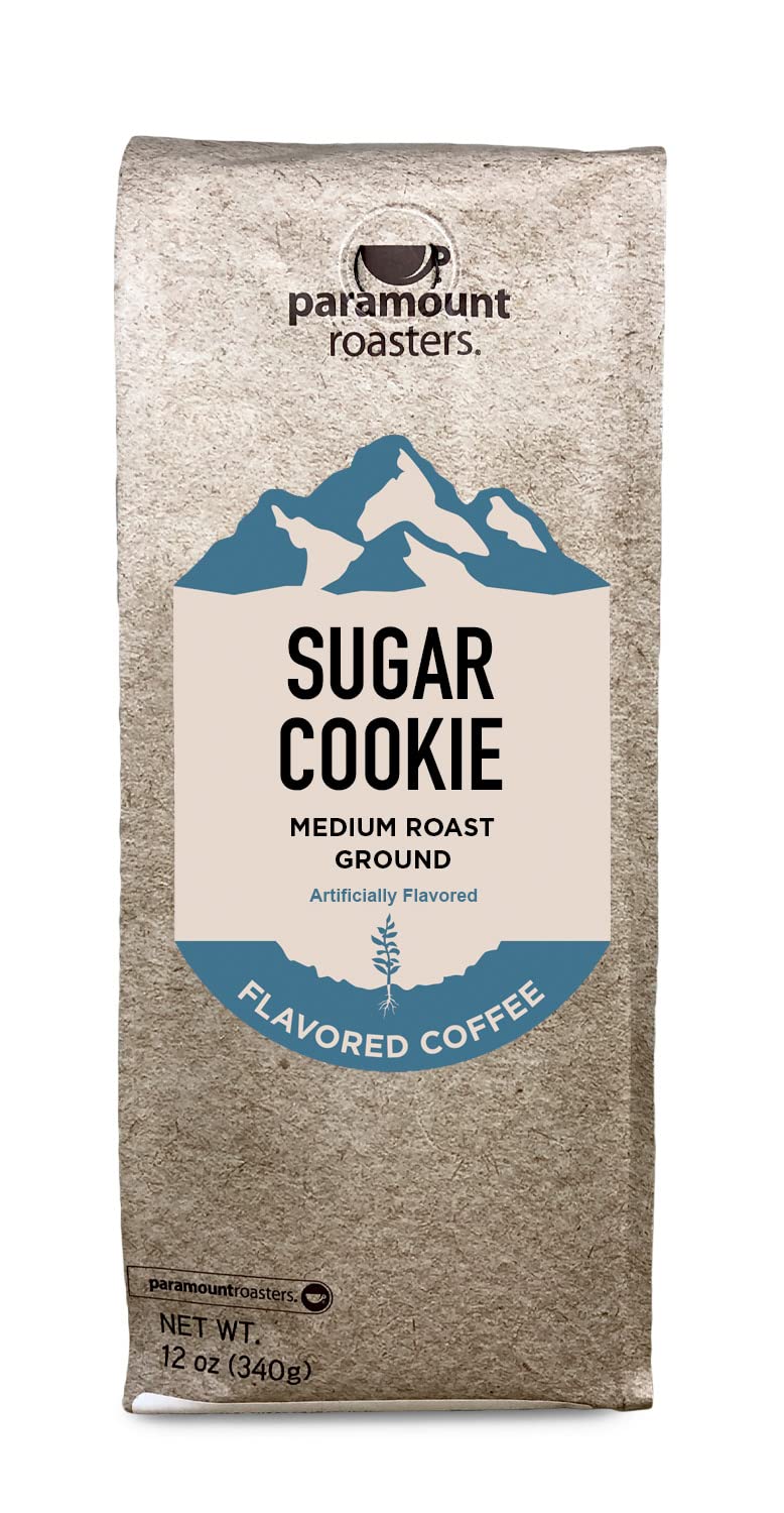 Paramount Roasters Sugar Cookie coffee being poured for a smooth cup.