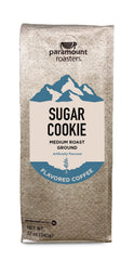 Paramount Roasters Sugar Cookie coffee being poured for a smooth cup.