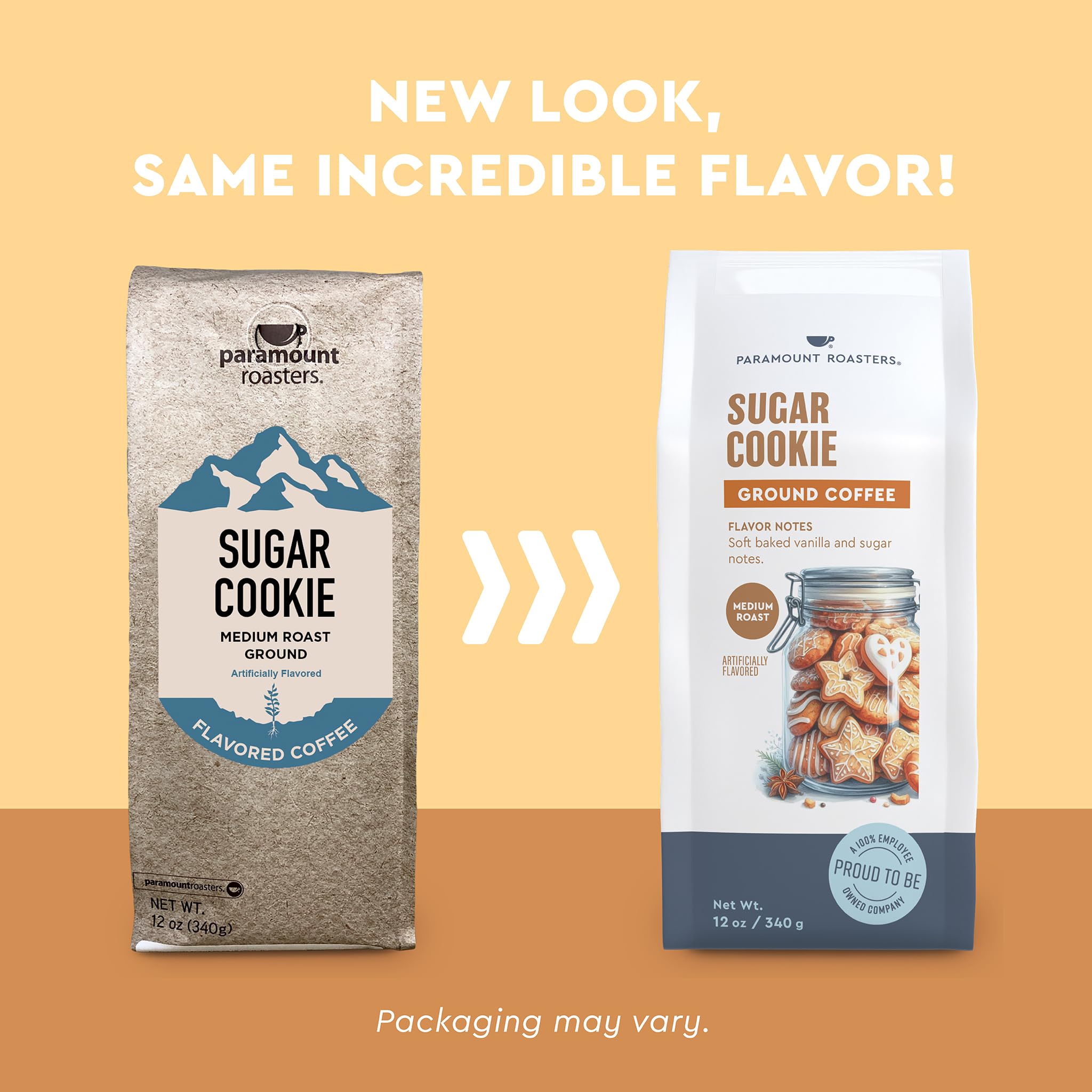Paramount Roasters Sugar Cookie steam rising over a mug invites comforting sips.