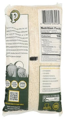 Parish White Rice measuring cup beside the bag supports easy portioning for meals.