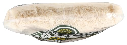 Parish White Rice packaging label proudly made in the USA.