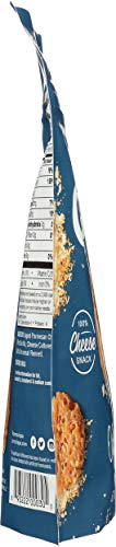 Parm Crisps crisp close-up emphasizes crunchy bite and rich cheese flavor