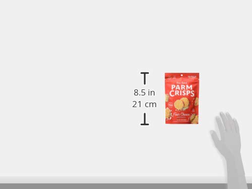 Parmcrisps Four Cheese serving idea on a board.
