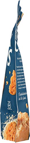Parm Crisps golden-crisp close-up showcases no artificial ingredients claim