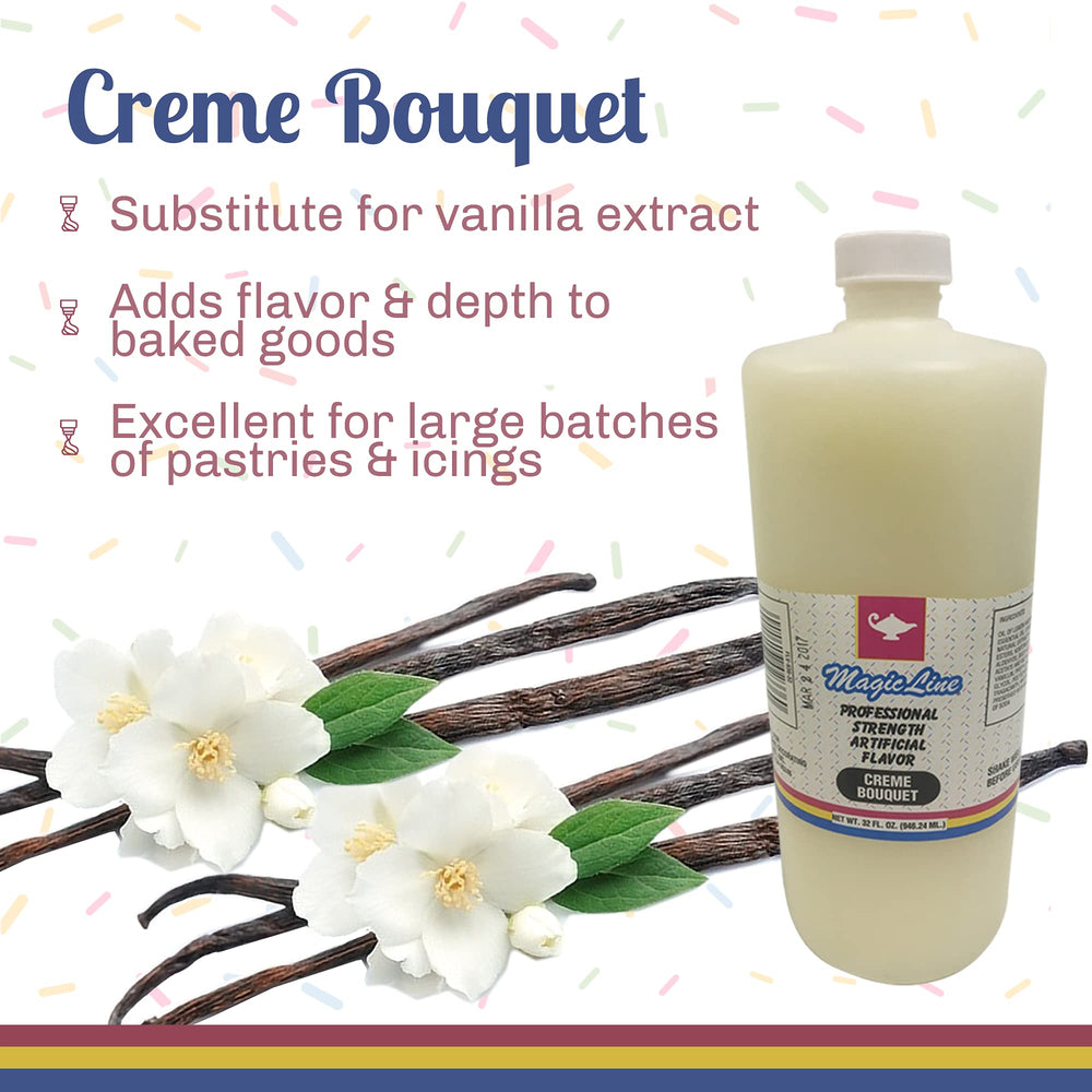 Parrish Magic Line Creme Bouquet pouring to flavor cookies