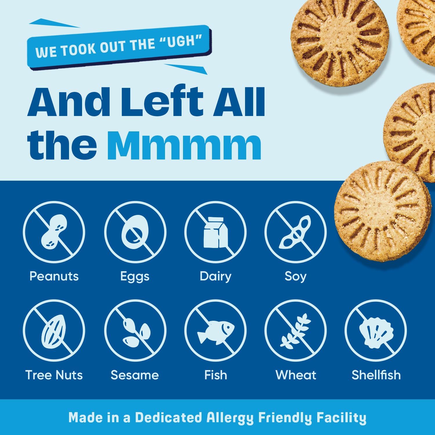 Open Partake Minis box reveals crackers ready to share.