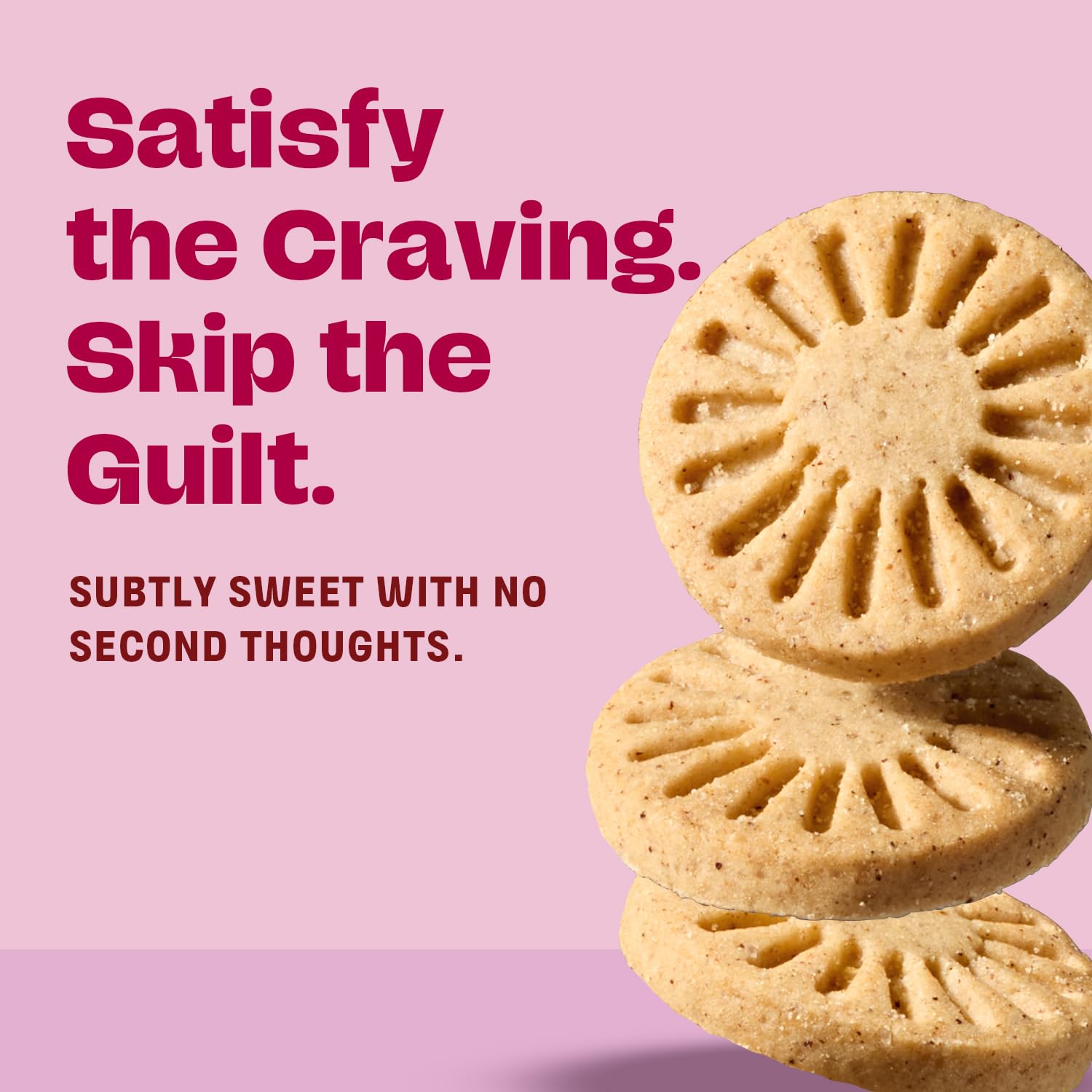 Individually wrapped Partake Minis, convenient for on-the-go snacking.