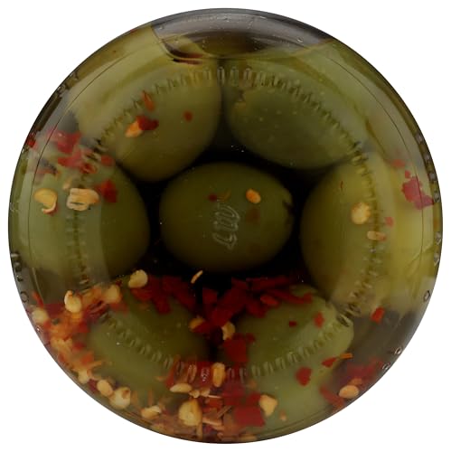 Partanna olives in brine highlighting premium Italian craftsmanship