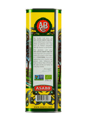 Partanna organic unfiltered olive oil label signals quality for cooking and finishing.