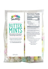 Close-up of Party Sweets buttermints showing creamy texture and peppermint aroma
