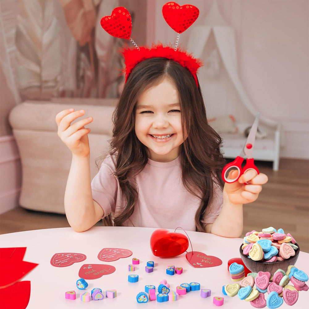 Partypom heart candies enhancing desserts and gift baskets