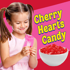 Partypom soft, chewy hearts provide a satisfying, slow-melt snack