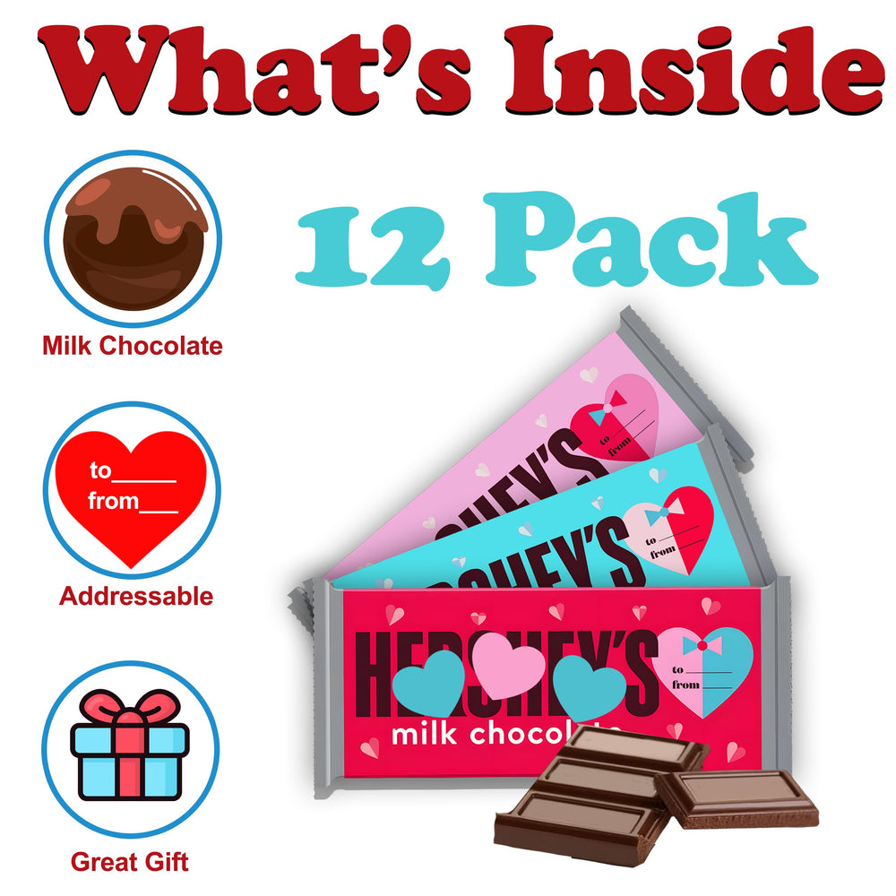 Partypom Hershey Valentine pack visuals ready-to-gift.