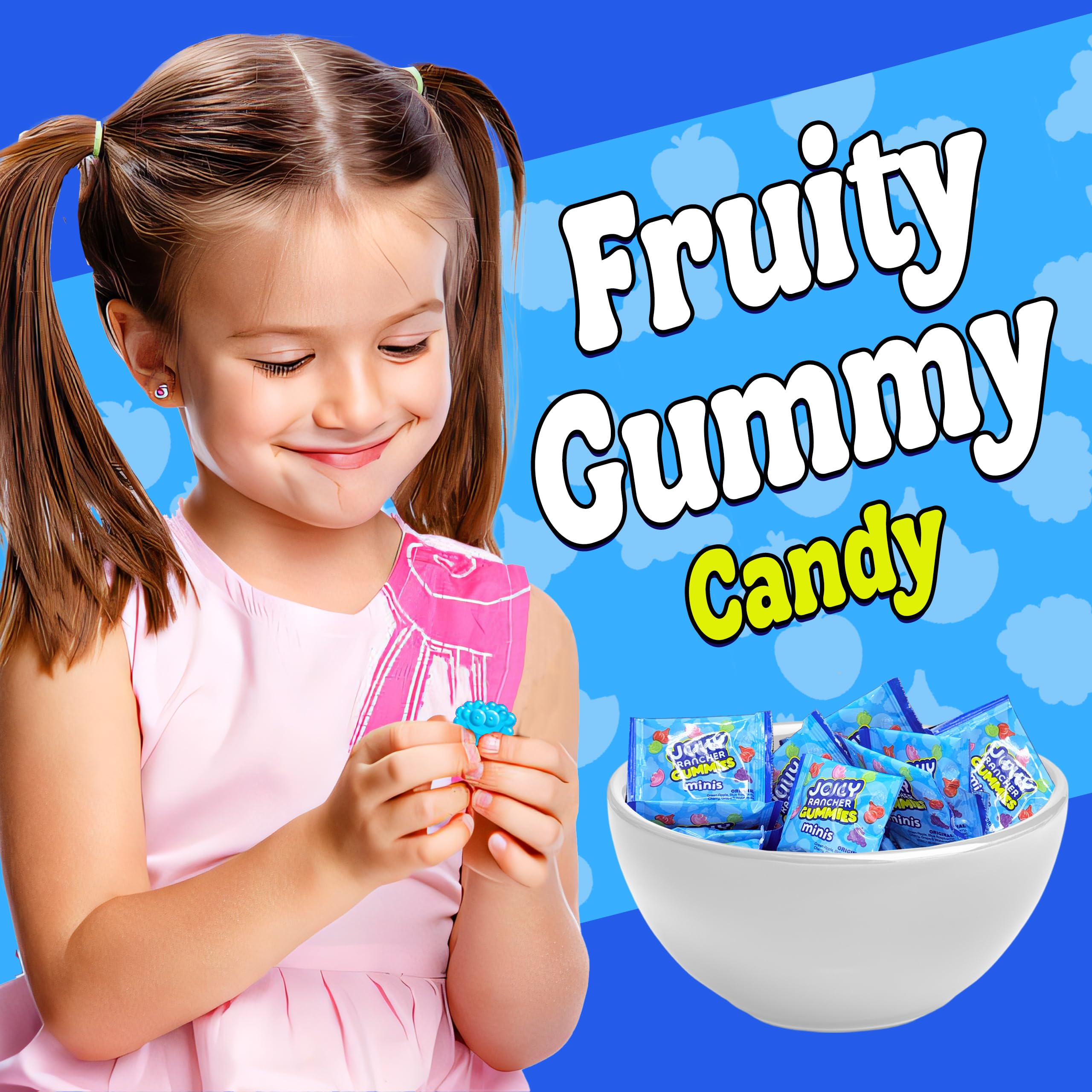 Partypom Jolli Rancher Gummies Minis a tasty lunchbox snack option.