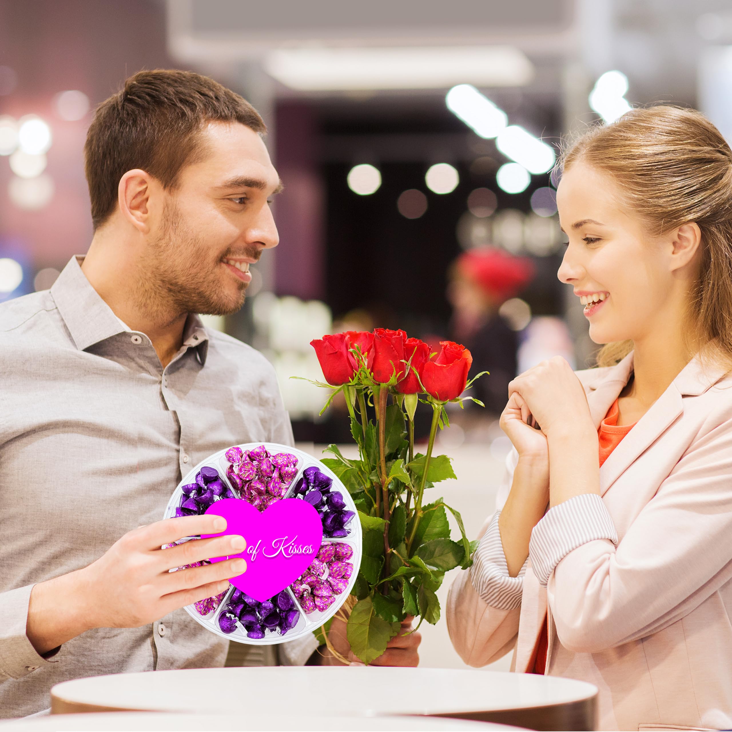 Partypom individually wrapped pieces make easy sharing at events.