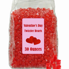 Partypom Valentine heart-shaped Twizzles candy for gifting and sharing