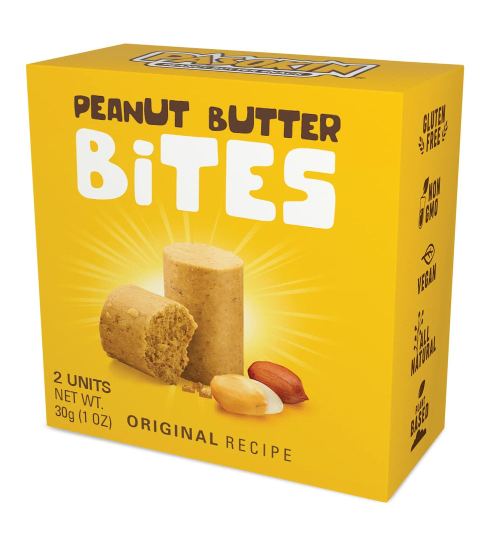 Pasokin PB Bites ingredients label highlights simple, wholesome components and clean nutrition.