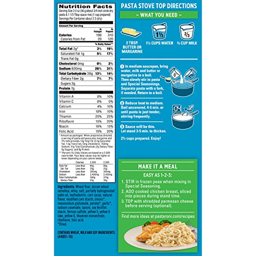 Pasta Roni creamy herb sauce close-up showcases natural flavors