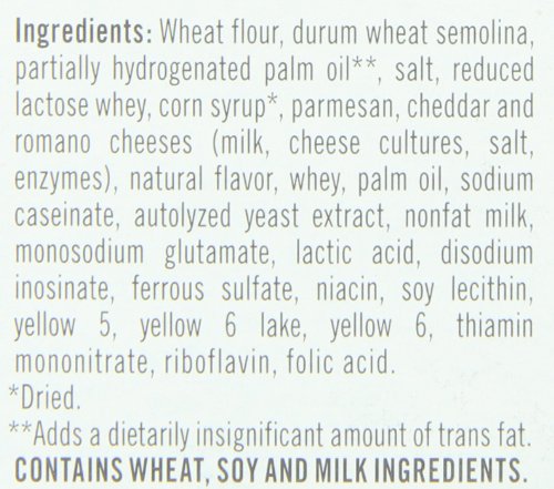 Pasta Roni Garlic Alfredo Fettuccine provides 9 g protein per serving.