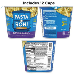 Pasta Roni rotini corkscrew pasta in creamy sauce.