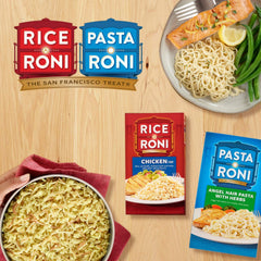 Pasta Roni white cheddar sauce closeup highlighting creamy texture for comforting meals.
