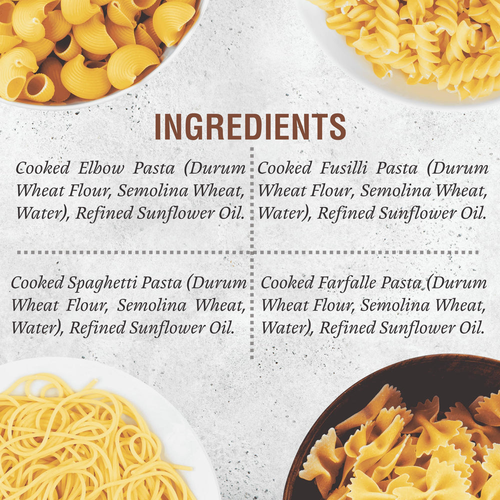Pasta Zing fusilli spirals holding chunky sauce nicely.