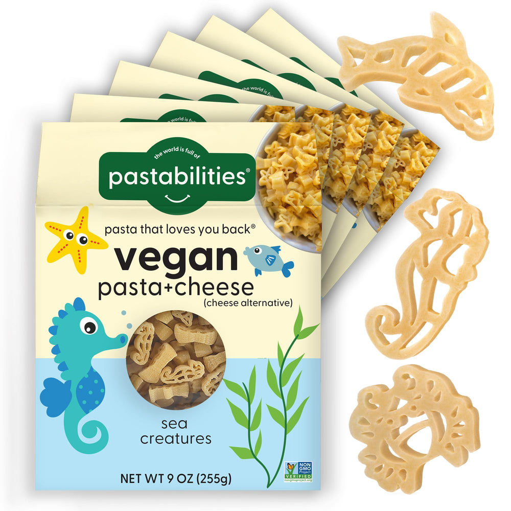 Pastabilities undersea sea creature pasta shapes for kid-friendly meals